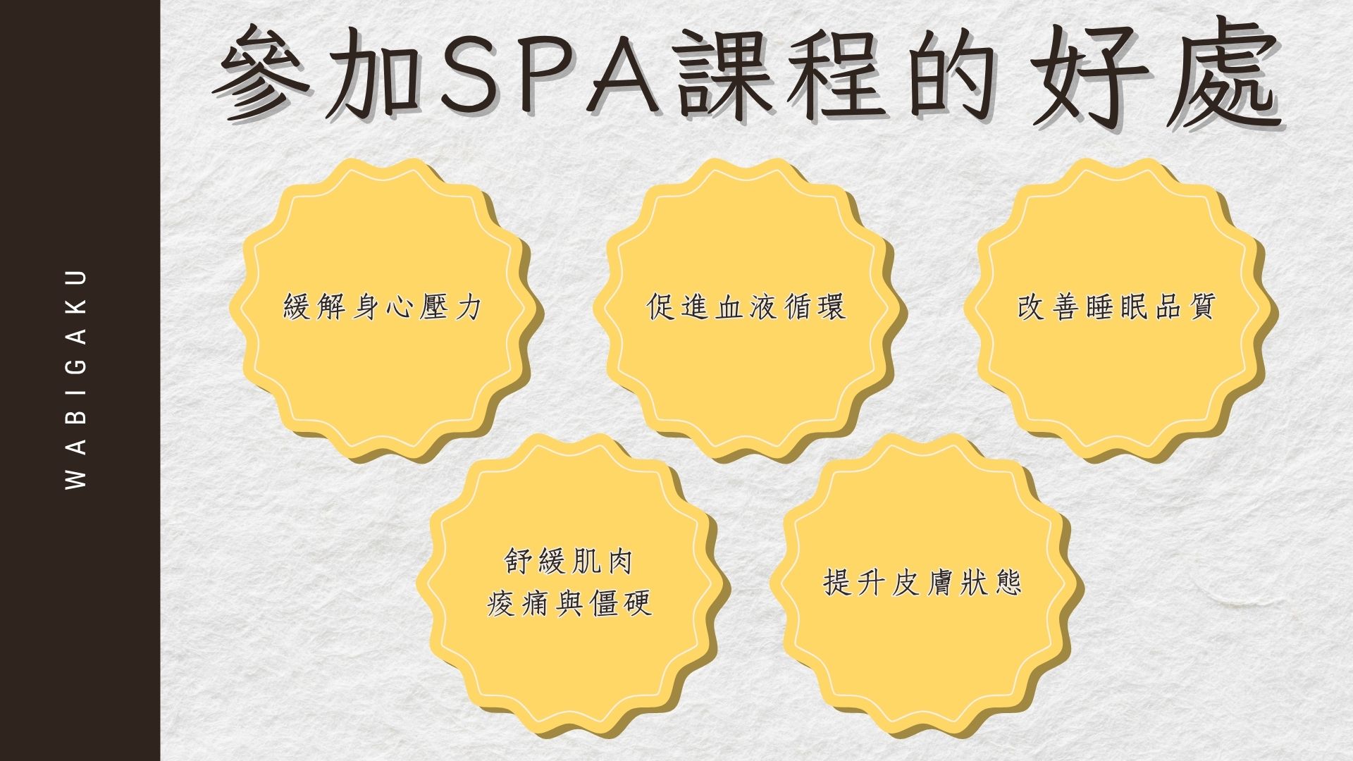 spa課程的好處
