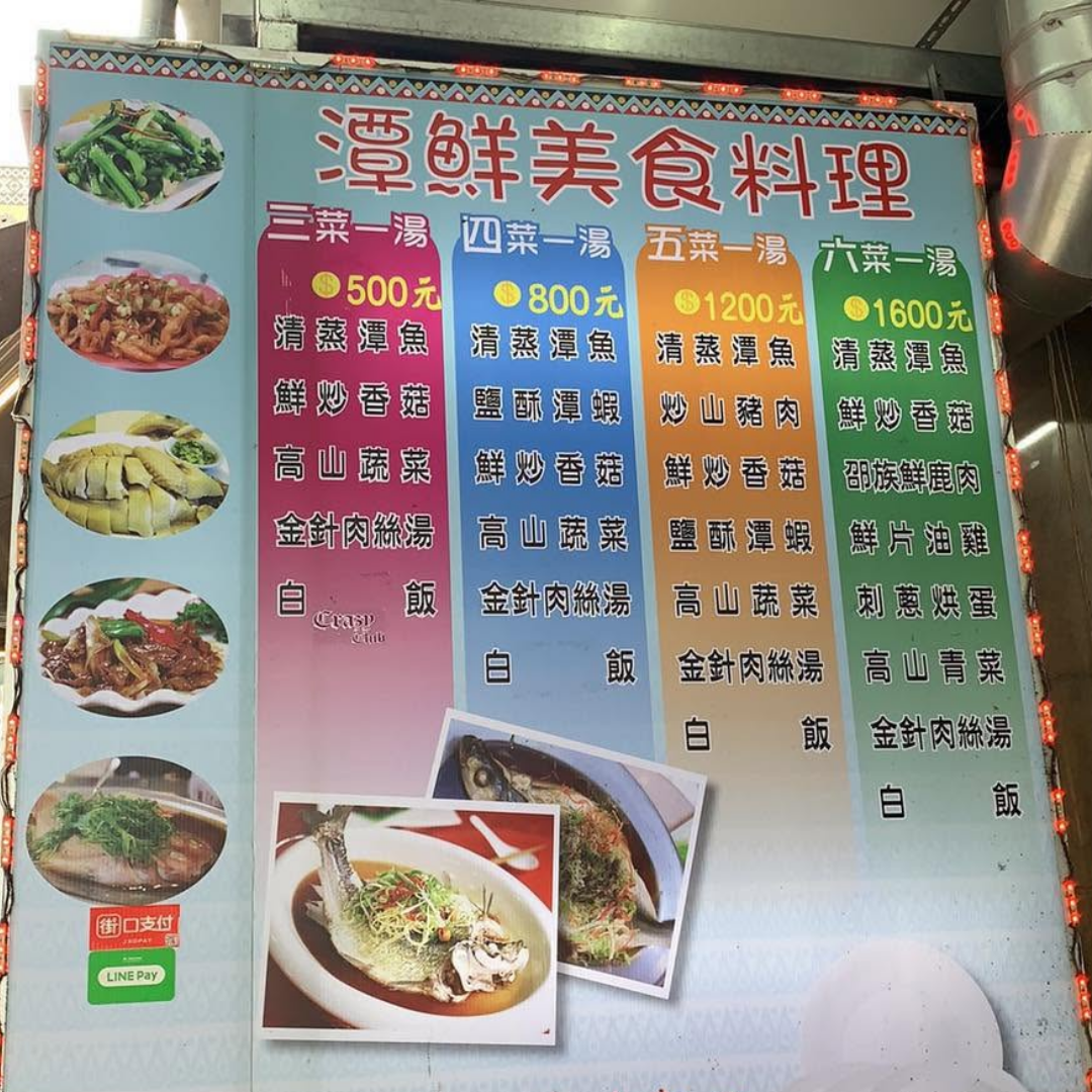 南投美食推薦潭鮮美食料理